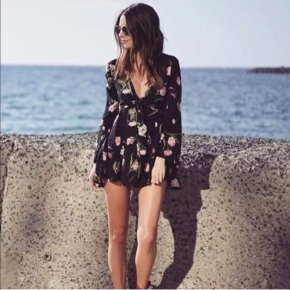 Flynn Skye Dresses & Skirts - Flynn Skye — London Mini Dress, Night Bloom